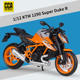 CCA1 R仿真合金重机摩托车成品模型带底座 Duke KTM1290 Super