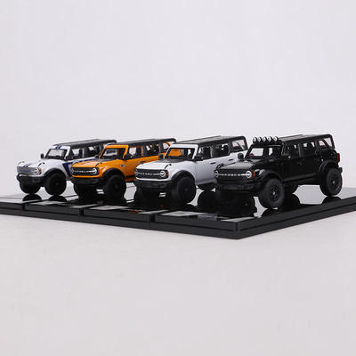 新款 SHADOW PRO 1:64烈马Bronco敞篷越野SUV合金仿真汽车模型