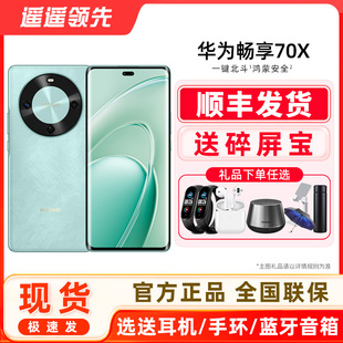 华为 选送智能手环 HUAWEI畅享70X手机官方旗舰店正品 新款 机70x鸿蒙OS 智能学生老人直降千元 6期免息