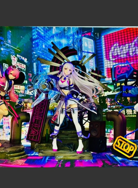 SSF re0 从零开始 莉娅 艾米莉亚 霓虹都市 正品手办蕾姆 拉姆