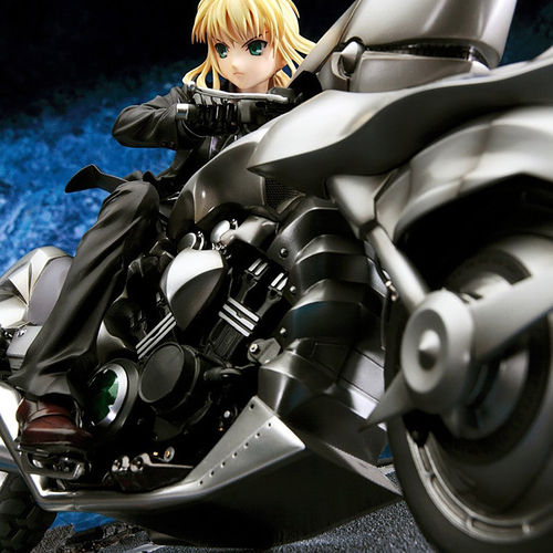 正品 GSC Fate/Zero 阿尔托莉雅 Saber 机车摩托 风王骑兵 手办