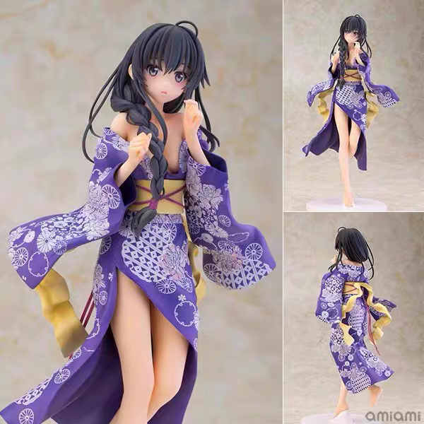正版Alphamax 春物 雪之下雪乃 雪乃 浴衣 和服 日版 手办