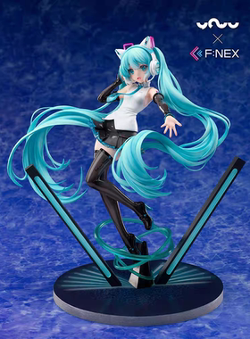 fnex F:NEX VOCALOID 初音未来 miku 猫耳耳机 Ver.正品全新