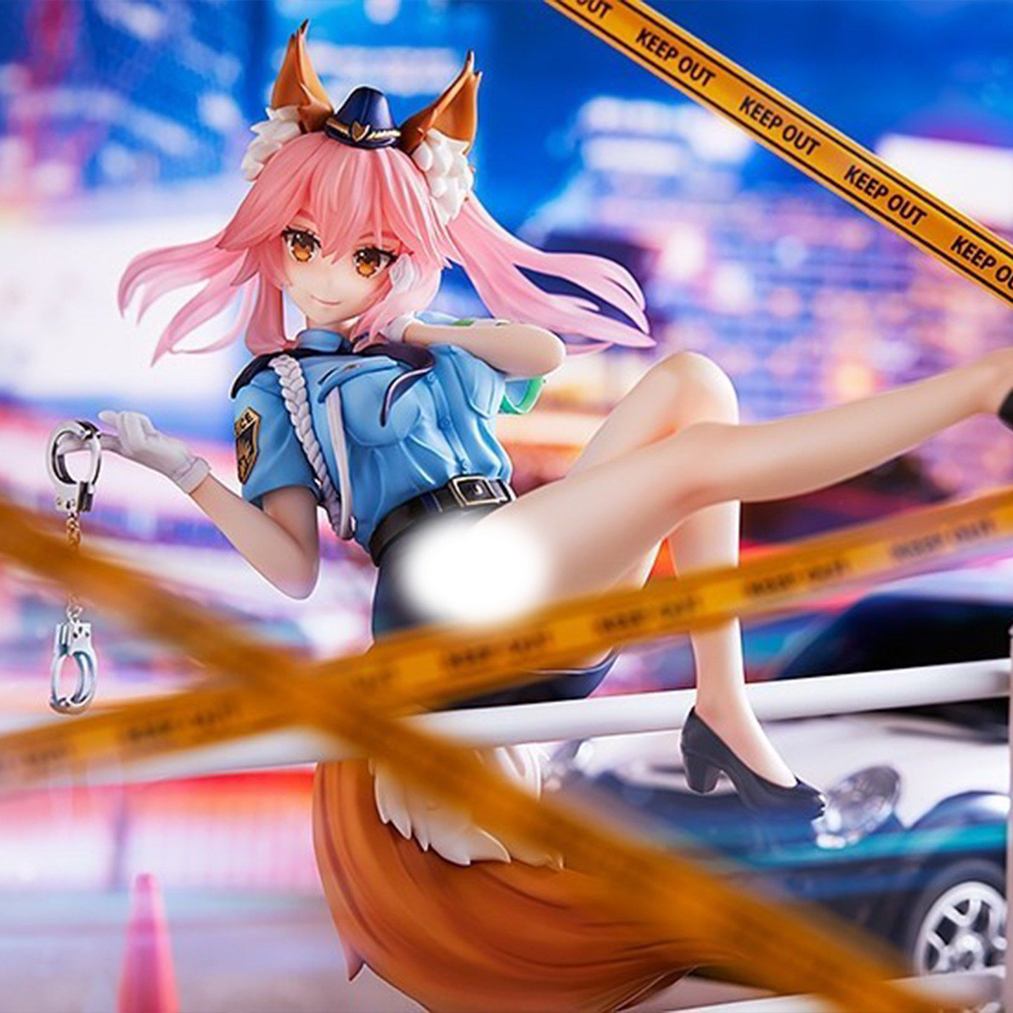 Phat! Fate/Extella Link 玉藻前 FOX女警服Ver 1/7比例手办
