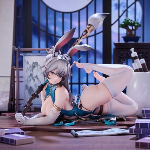 正品全新 solarain 青时雨 镜月 Ver. 1/7比例手办