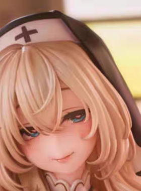 正品手办  Lovely 原画 猫麦 宽恕一切的修女 手办