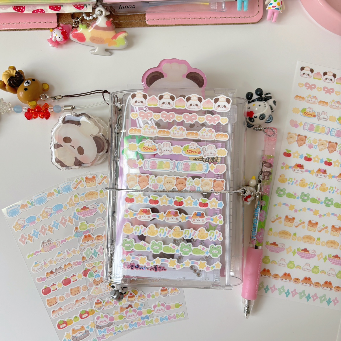 汤圆肉多多 百搭小花边切模贴纸卷拉条胶带手帐可爱装饰花边