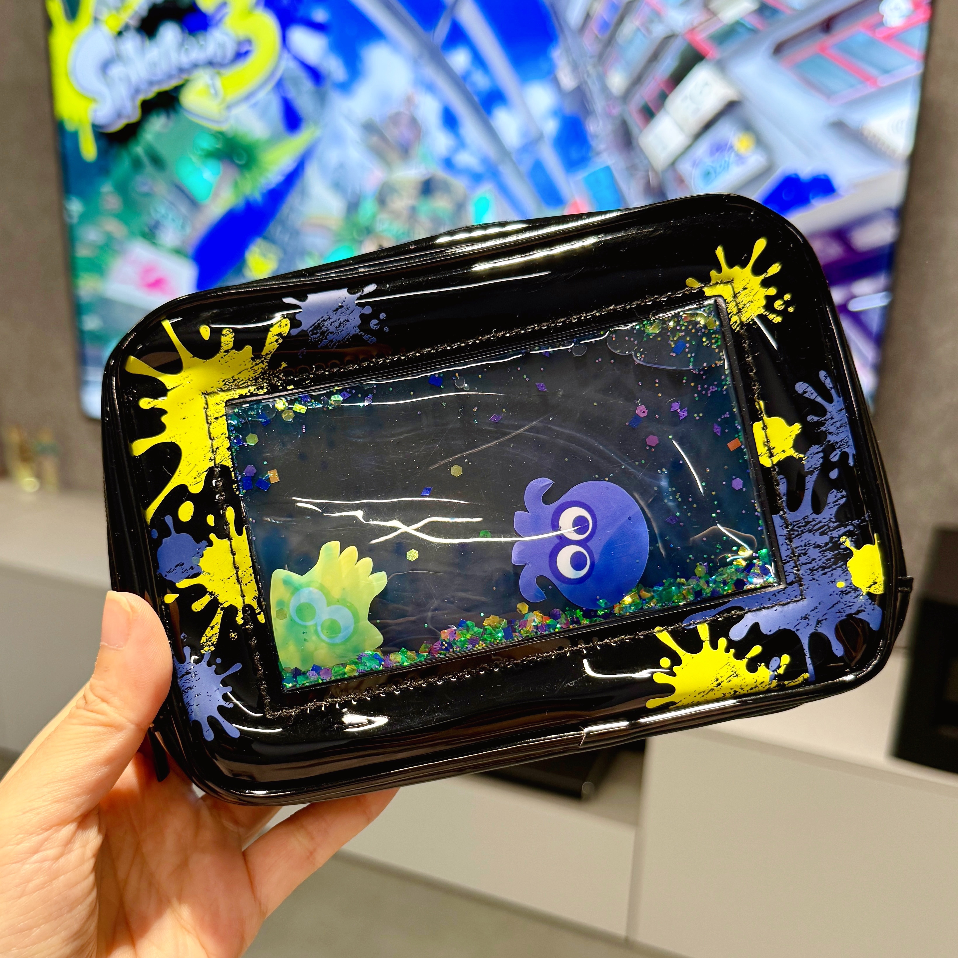 【日单】正品 Splatoon3斯普拉遁收纳包化妆包防水笔袋喷射战士3