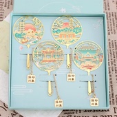 扬州瘦西湖东关街何园景点书签金属旅游纪念品定制刻字 权 有版