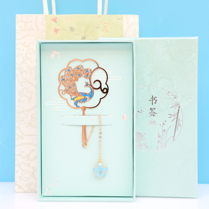 金属书签免费刻字古典中国风故宫文创意古风节日圣诞元旦新年礼品