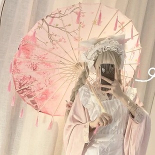 三生三世十里桃花古风流苏油纸伞汉服汉洋折衷伞中华娘网红拍照伞