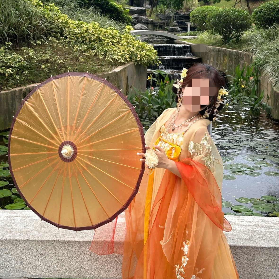 古代油纸伞电视剧同款防雨实用桐油古风手工道具古典汉服旗袍装饰