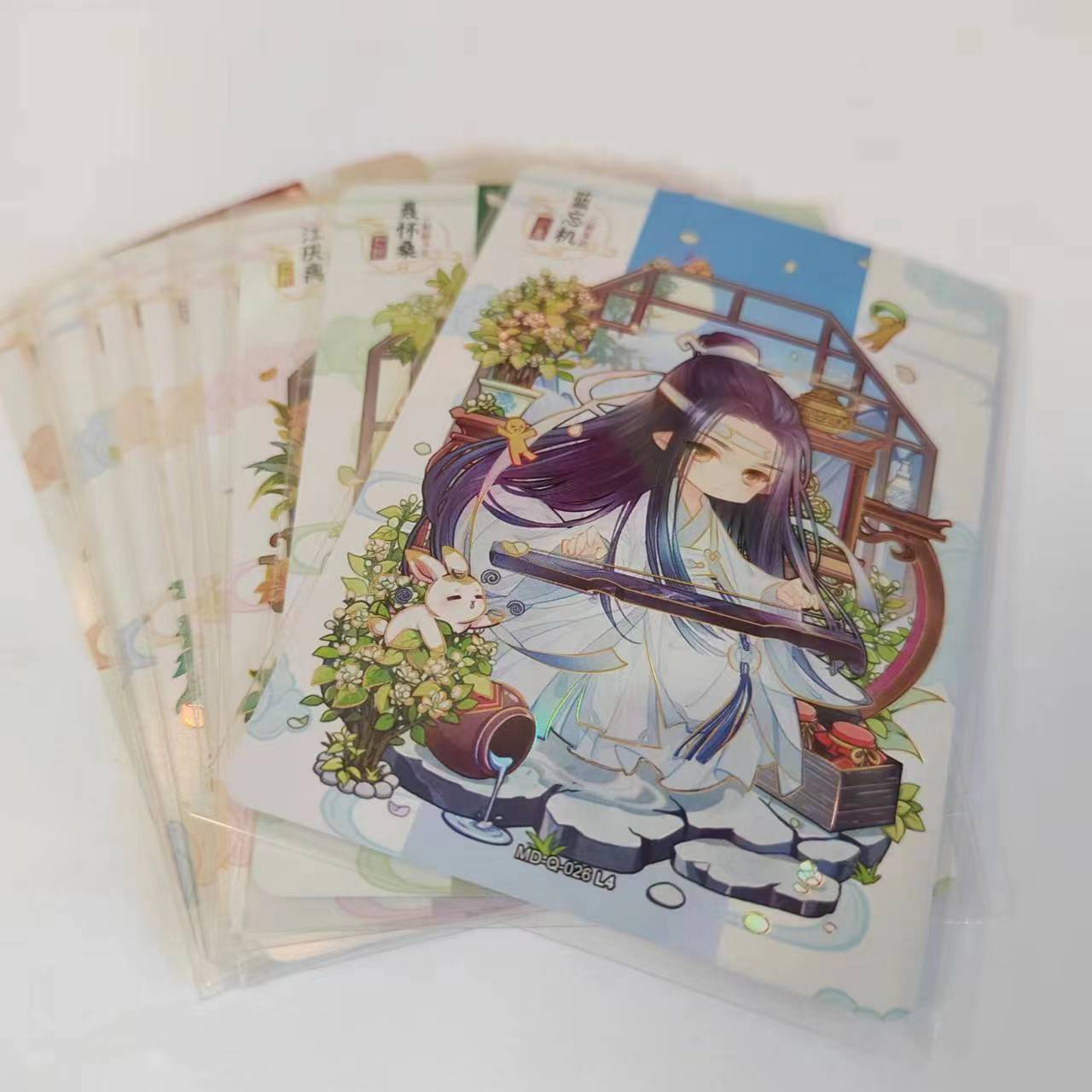 卡游正版魔道祖师第三弹醉梦篇忘机无羡Q版单张散补动漫收藏卡牌