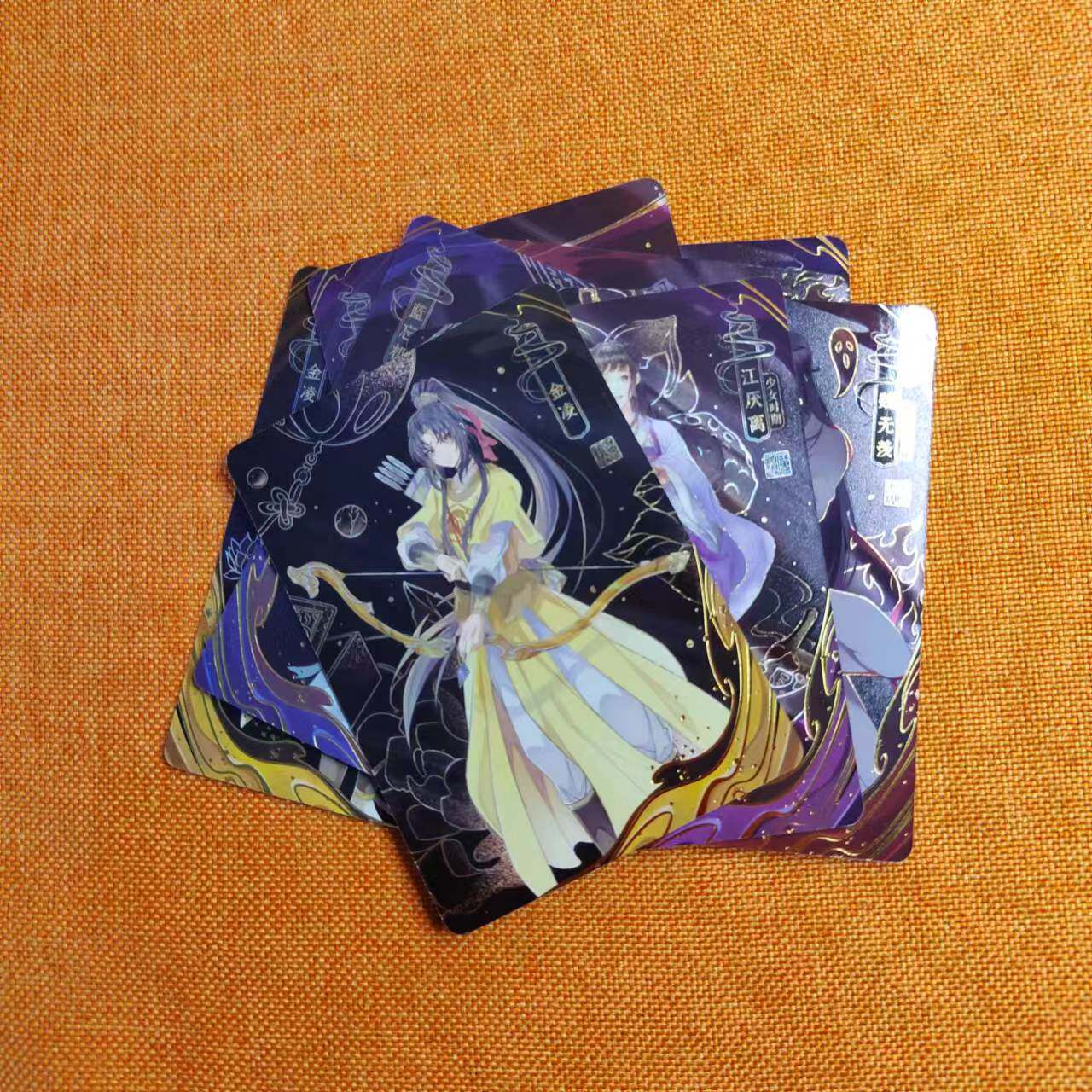 正版卡游魔道祖师二弹拼图卡收藏单张人物忘机无羡pt动漫卡牌卡片