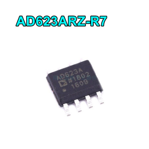 原装正品 AD623ARZ-R7 丝印AD623A SOIC-8 ADI(亚德诺)仪表放大器