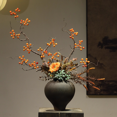 宋代美学客厅高级摆件新中式花瓶