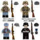 二次大战德军末日迷彩士兵睿智德国空军野战师积木人仔四面印刷