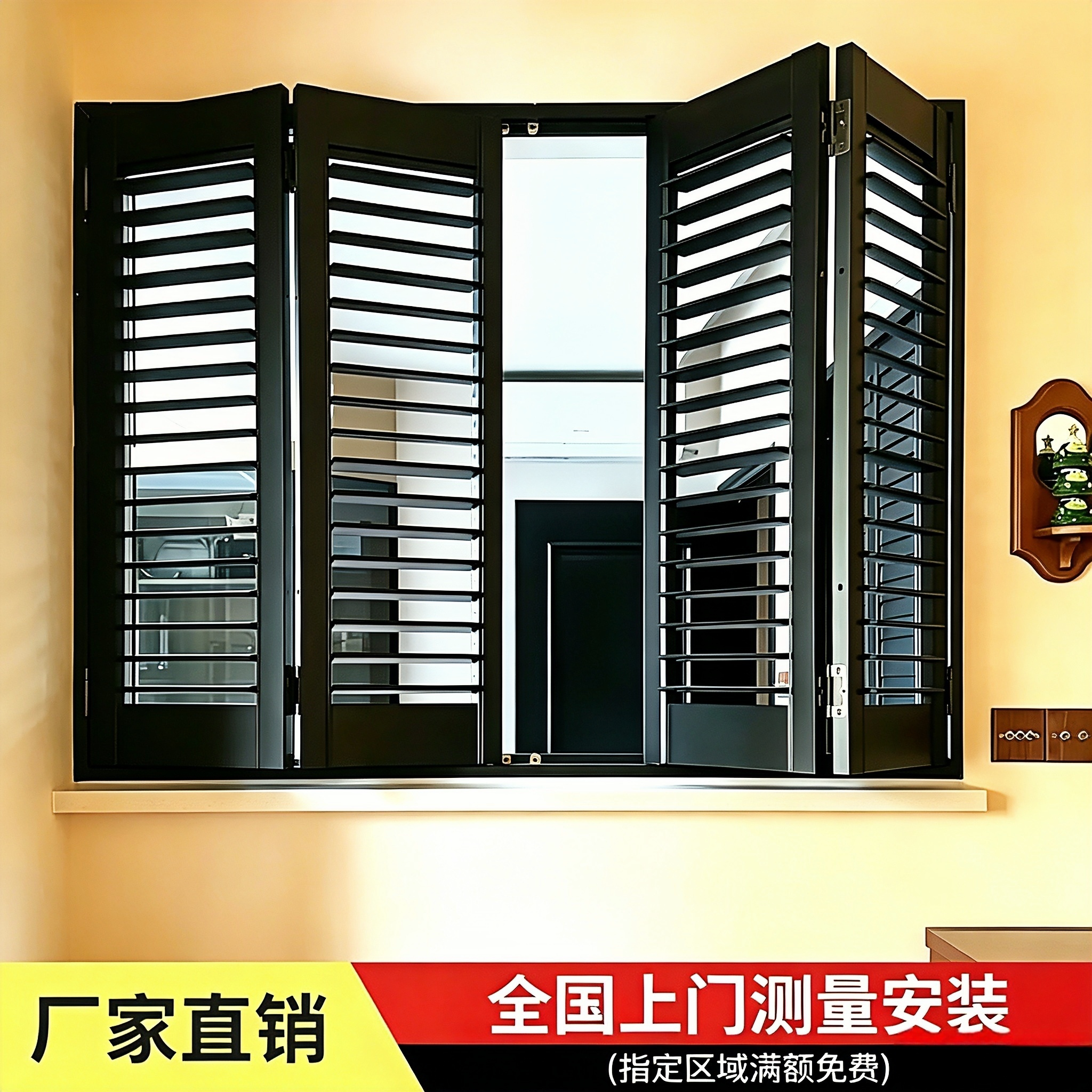 百叶窗唯美饰家工厂直销图片