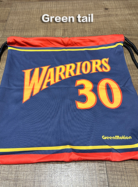 外贸 勇士 库里篮球运动 抽绳背包 双面2.0