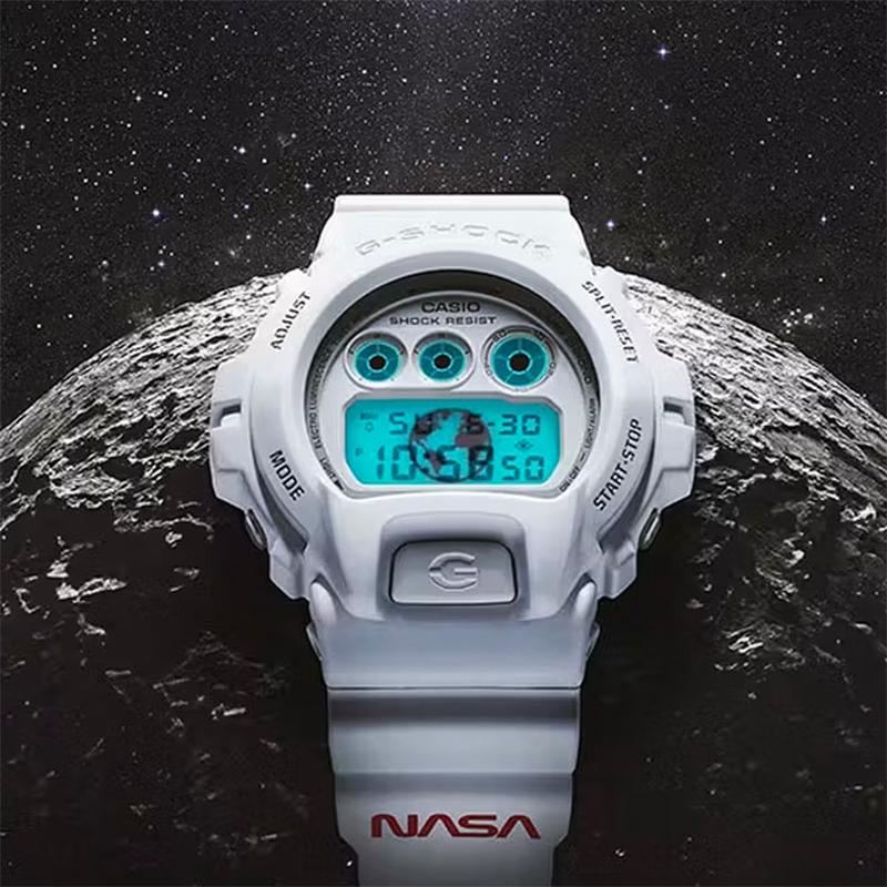 代购Casio卡西欧NASA美国航天局联名款限量款手表DW-6900NASA23-7
