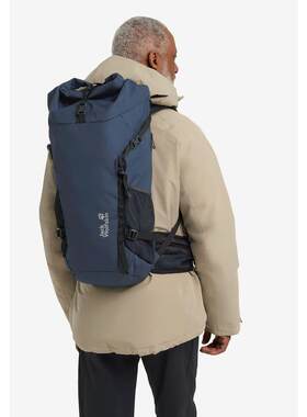 海外代购Jack wolfskin/狼爪男女双肩背包防水收纳腰部支撑