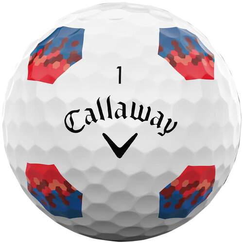 海外代购Callaway/卡拉威高尔夫球增加距离快速芯层彩色球面