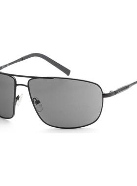 代购GUESS男士太阳镜防紫外线UV防护遮光清晰视野金属框哑光黑