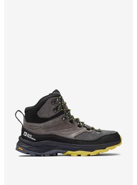 海外代购Jack wolfskin/狼爪男士登山鞋防滑抓地中帮高帮