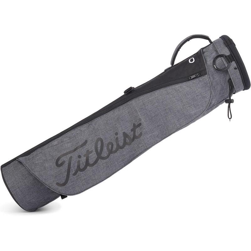 Titleist男士高尔夫球包便携设计防泼水轻松行走分隔存储灰色