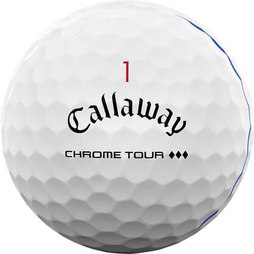 海外代购Callaway/卡拉威高尔夫球辅助瞄准飞行稳定白色