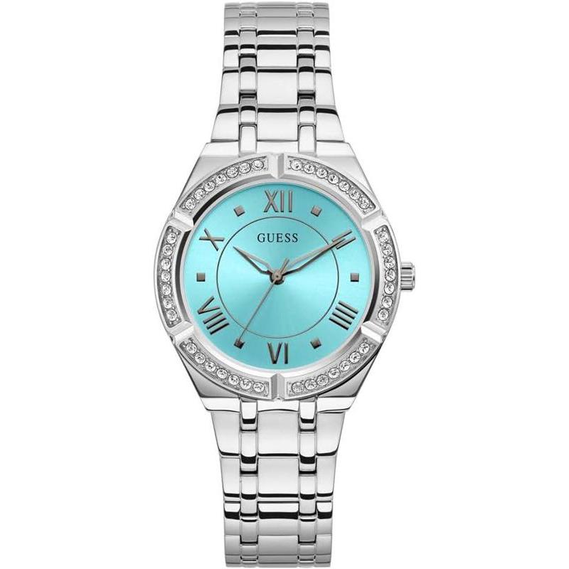 GUESS女士腕表计时夜光日期指针金属钢带防水镶钻商务日常手表