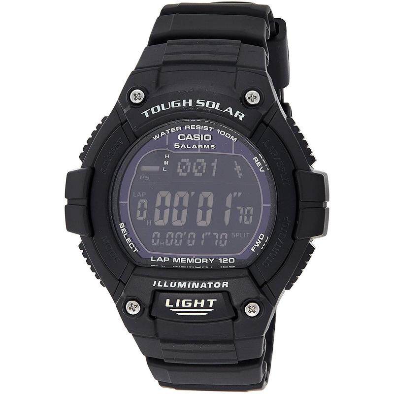 美国代购casio卡西欧手表男表ws220休闲跑步运动多功能数字腕表