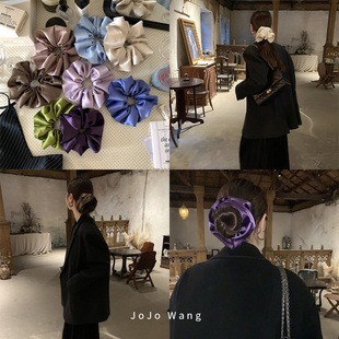 升级！材质色彩~气质大肠发圈女扎头发饰高级感肠圈韩国头饰头绳