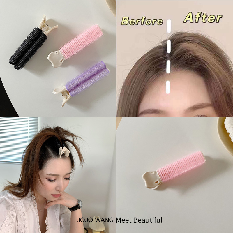 刘海蓬松夹发夹女发圈顶夹夏日