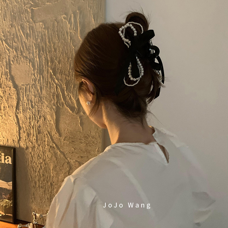 JOJOWANG精致的珠珠女孩儿抓夹