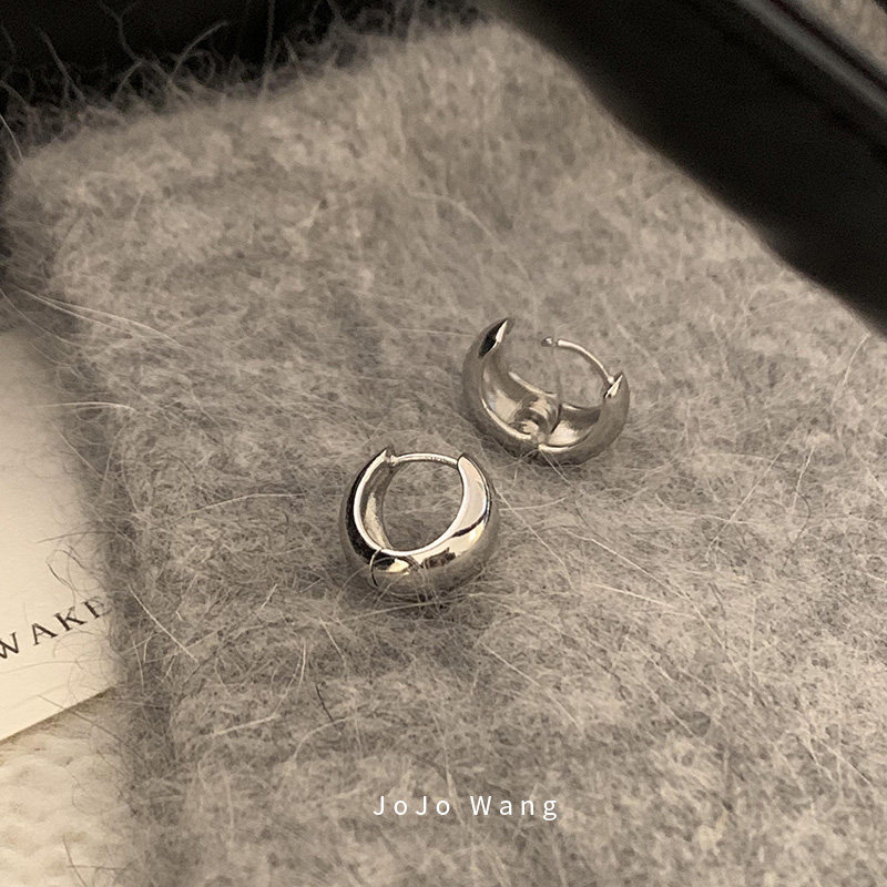 通勤极简~精致小耳环925银针防过敏小众百搭耳钉新年耳饰品耳环