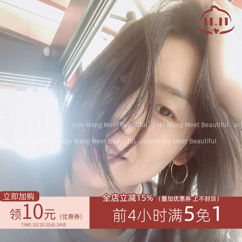 刘雯同款~极简耳圈耳坠高级感