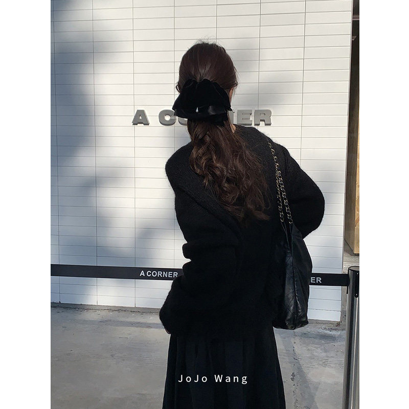 黑系chic~超棒质感丝绒抓夹简约发抓高级发夹秋冬气质发饰头饰,饰品/流行首饰/时尚饰品新,发饰,淘宝优惠券,粉丝福利购,淘宝优惠卷