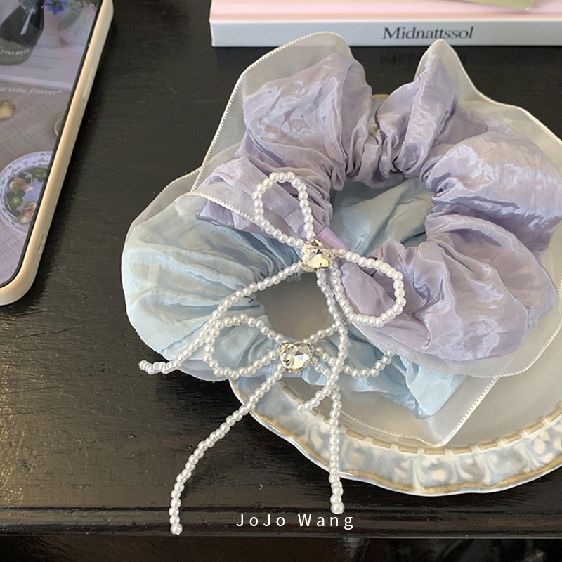 美少女紫~超仙发圈女扎头发肠圈
