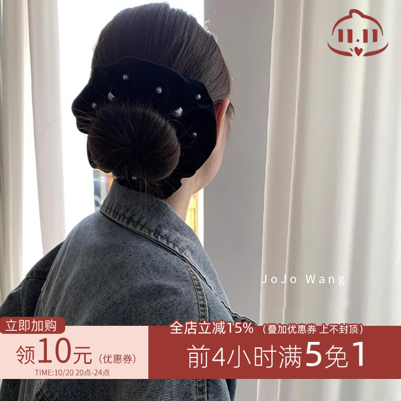 温润又高级~丝绒肠圈发圈头饰