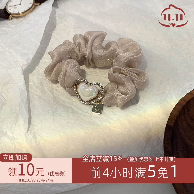 温柔姐姐星光心肠发圈头饰