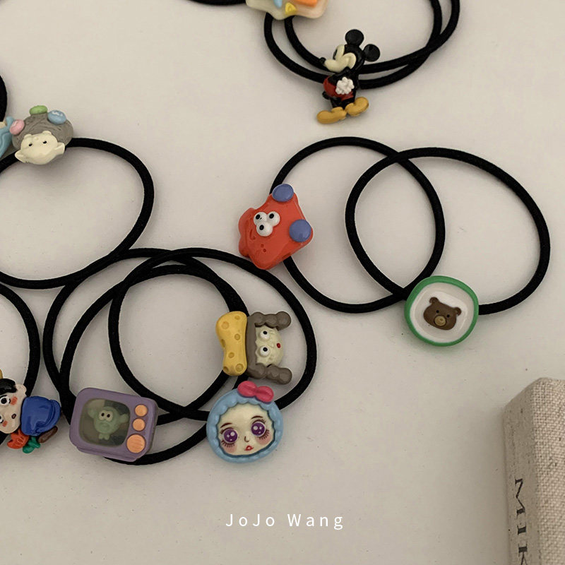 麻麻和宝贝都能用~趣味发圈头饰高弹扎头发饰后脑勺盘发头绳韩国,饰品/流行首饰/时尚饰品新,发饰,淘宝优惠券,粉丝福利购,淘宝优惠卷