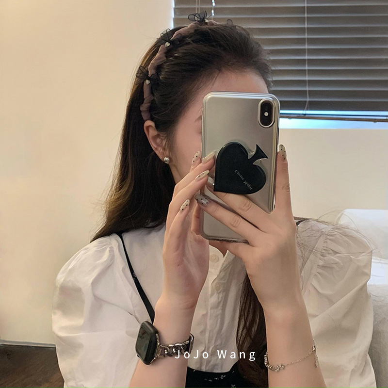 甜妹小蝴蝶结~高颅顶立体发箍