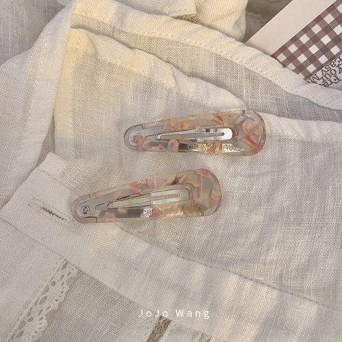 好看的粉~BB夹韩国简约发夹