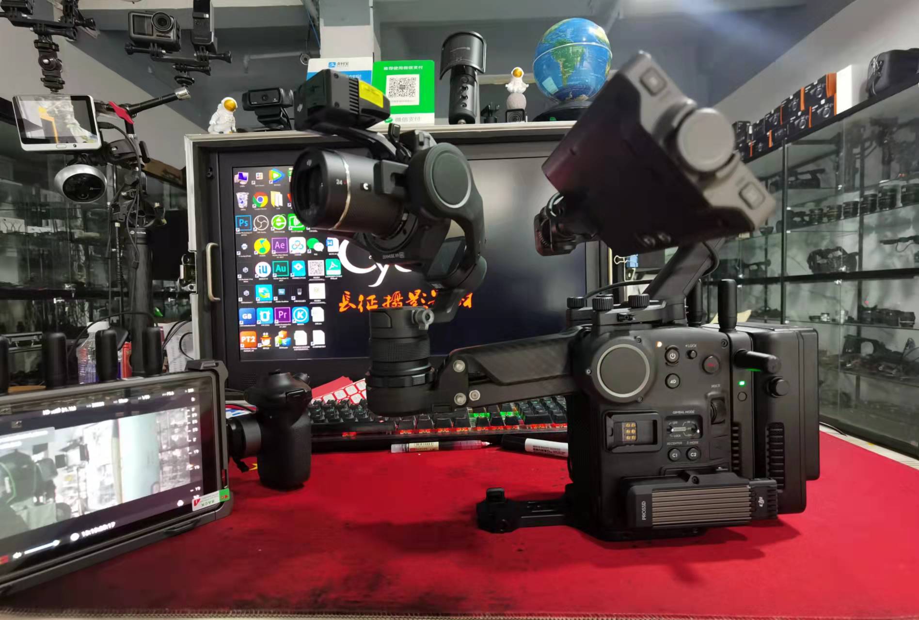 大疆DJI如影4D电影机租赁 Ronin四轴6K禅思X9云台摄像机出租御3