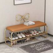 北欧轻奢家用换鞋 柜坐凳一体 架鞋 凳门口入户穿鞋 凳沙发凳长条凳鞋