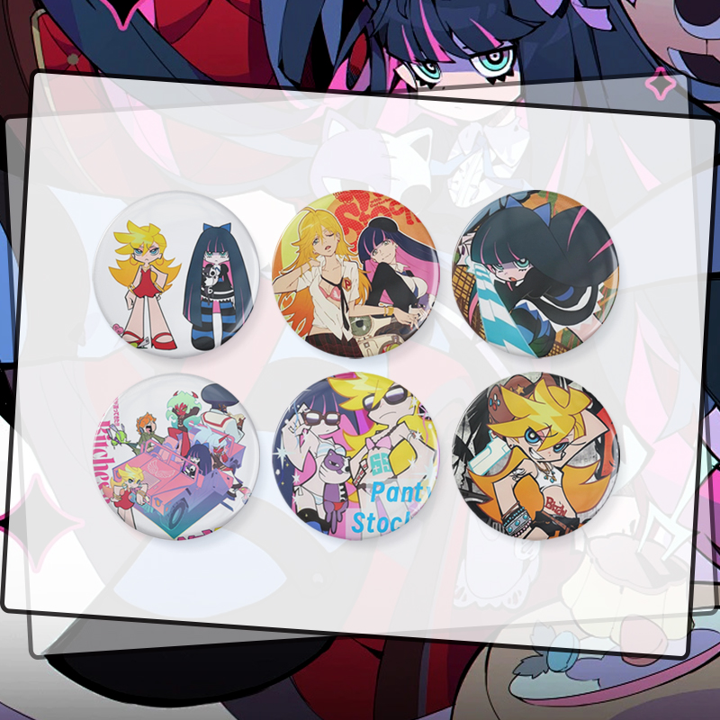 吊带袜天使系列徽章 马口铁徽章 吧唧