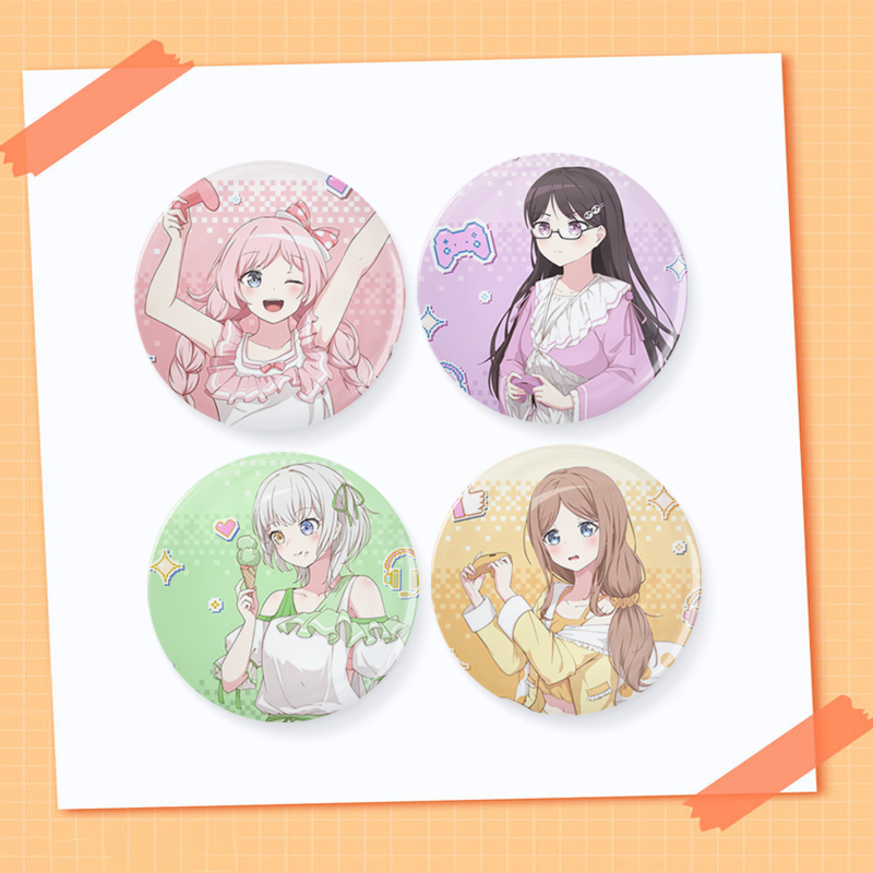 邦邦吧唧周边BanG Dream要乐奈椎名立希千早爱音长崎爽世徽章