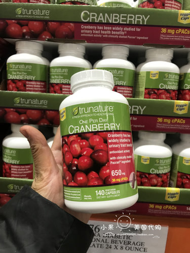 美国TruNature卵巢蔓越莓精华