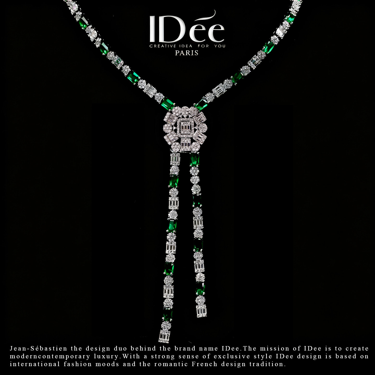 法国IDee叠翠系列项链